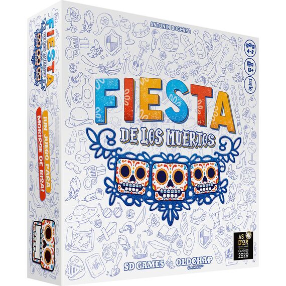 Spanish Fiesta de los Muertos board game