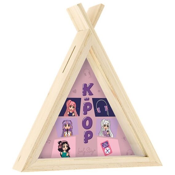 K-Pop Pink money box