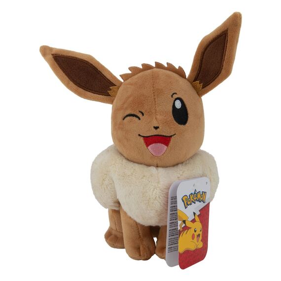 Pokémon Plush Figure Eevee Winking 20 cm |  Techbox