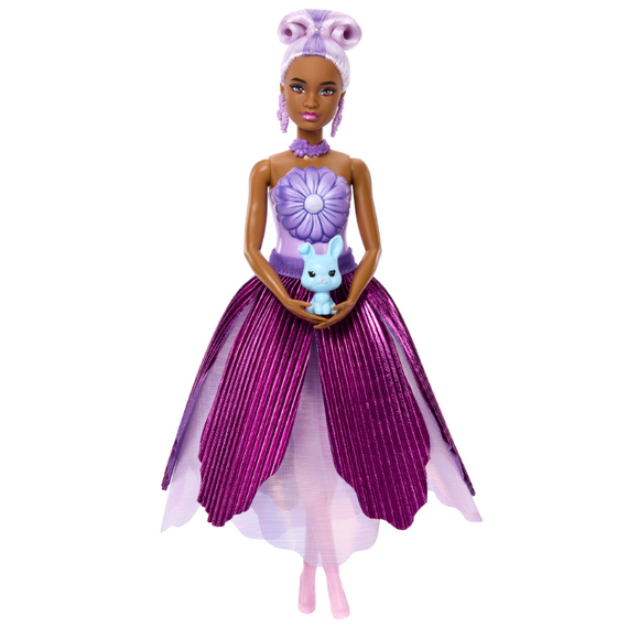Barbie - Flower Reveal Purple Daisy (black) (JMF58) / Toys