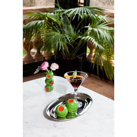 Doiy - Olivia Salt and Pepper Set - Green and Red / Gadgets