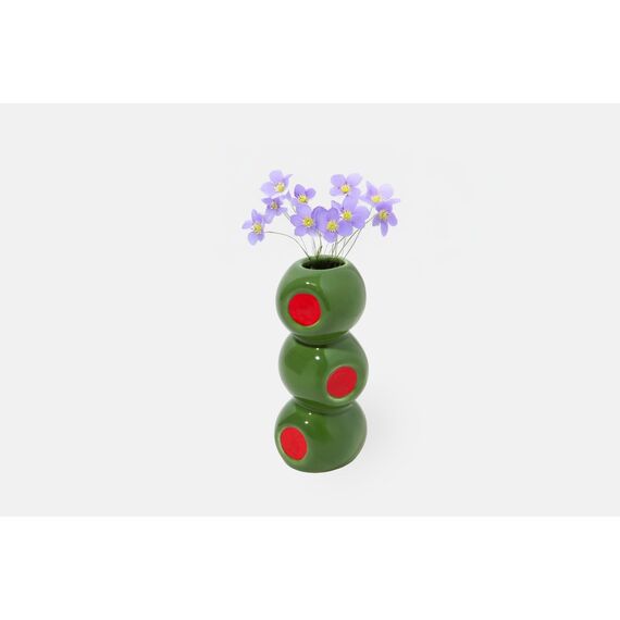 Doiy - Olivia Vase - Green and Red / Gadgets