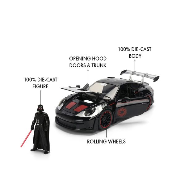 Jada - Star Wars - Darth Vader Porsche 911 (9336477314R00) / Toys