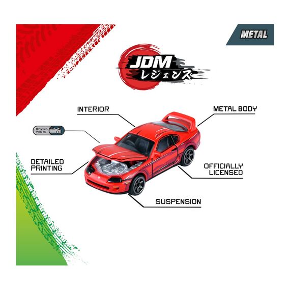 Majorette - JDM Legends Anime 5 Pieces Giftpack (8504105000) / Toys