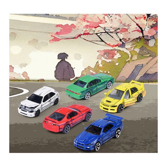 Majorette - JDM Legends Anime 5 Pieces Giftpack (8504105000) / Toys