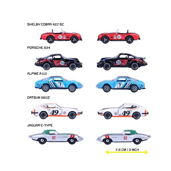 Majorette - Vintage Racing 5 Pieces Giftpack (8502005001) / Toys