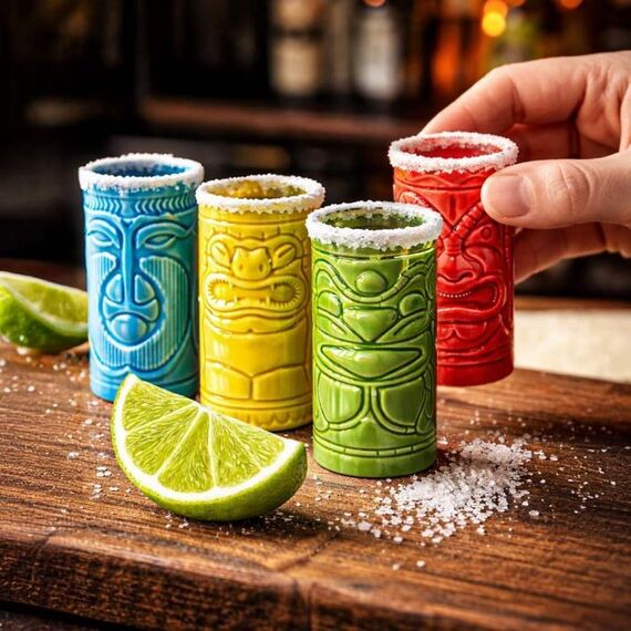 Mikamax - Tiki Shot Glasses / Gadgets