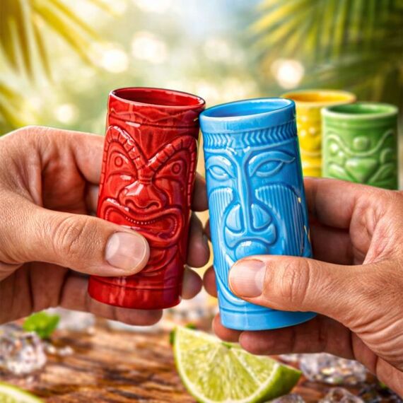 Mikamax - Tiki Shot Glasses / Gadgets