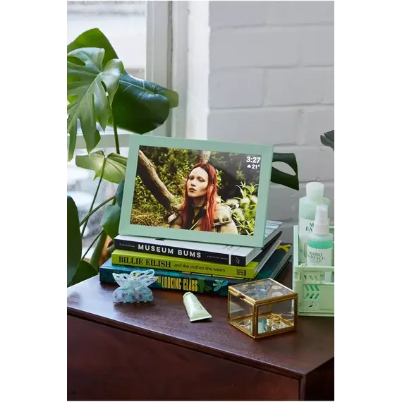 PIXIE - Smart Digital Photo Frame - Mint - 10,1 LCD touchskærm / Electronics