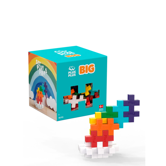 Plus Plus - BIG Rainbow Mix / 100 pcs (4354) / Toys