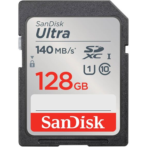 SANDISK - SDXC Ultra 128GB 140MB/s / Electronics