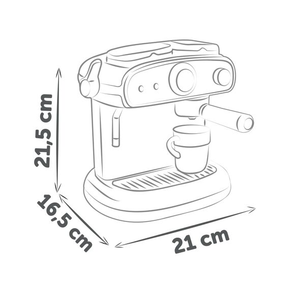 Smoby - Espresso Coffee Machine (7600312512) / Toys