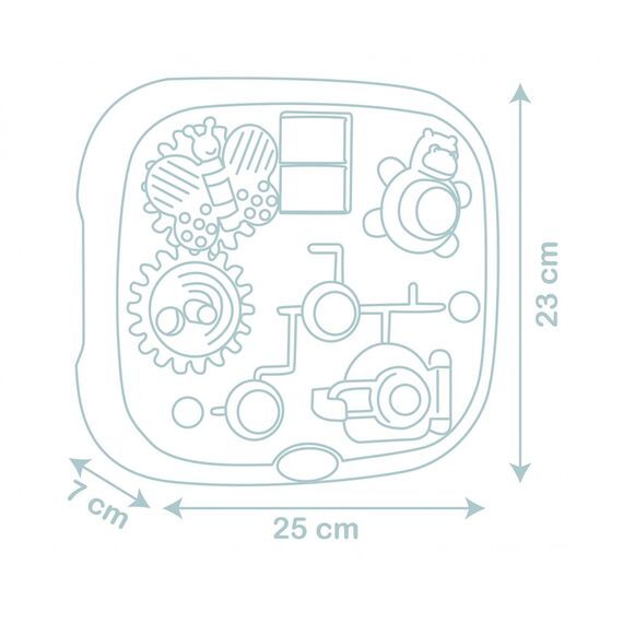 Smoby - Little Smoby Activity Tablet (7600140317) / Toys