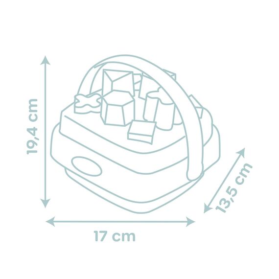 Smoby - LS Shape Sorter Basket (7600140323) / Toys