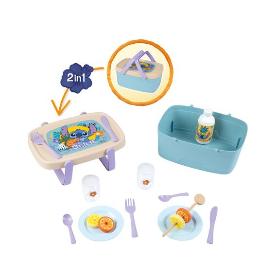 Smoby - Stitch 2in1 Picnic Basket (7600312516) / Toys