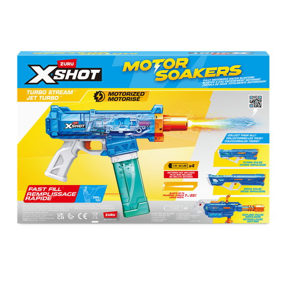 XSHOT - Water Turbo Stream Motor Soaker (118196) / Toys