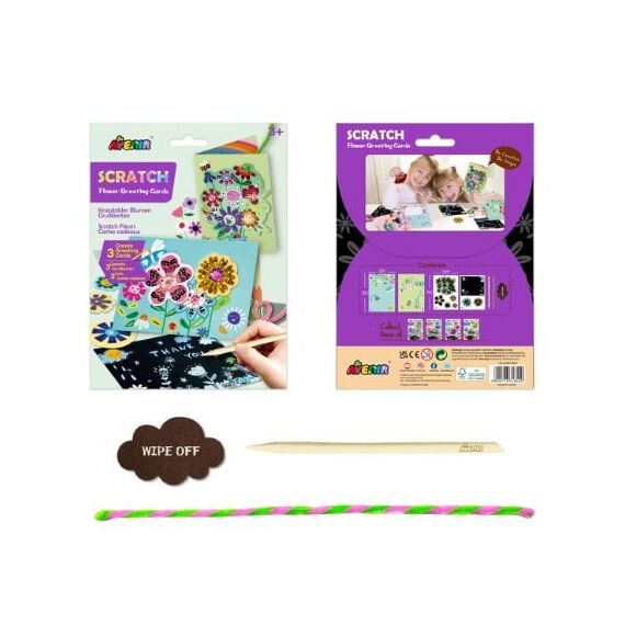 (Bundle)Avenir - Scratch Greeting Card - (58CH221855) / Toys