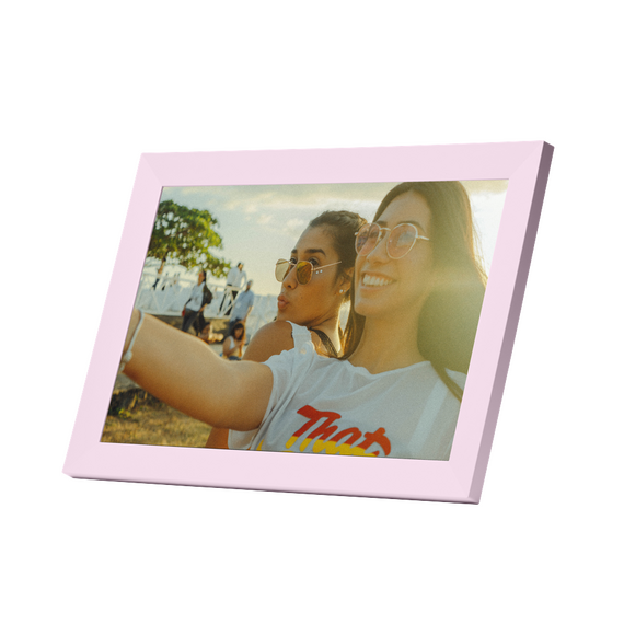 PIXIE - Smart Digital Photo Frame - Pink  - 10,1 LCD touchskærm / Electronics