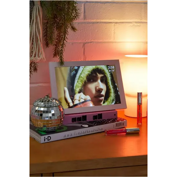 PIXIE - Smart Digital Photo Frame - Pink  - 10,1 LCD touchskærm / Electronics