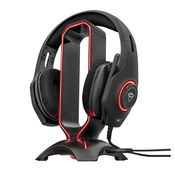 TRUST GXT265 CINTAR RGB HEADSET STAND / Electronics