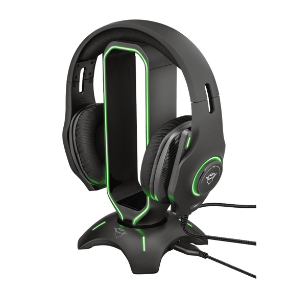 TRUST GXT265 CINTAR RGB HEADSET STAND / Electronics