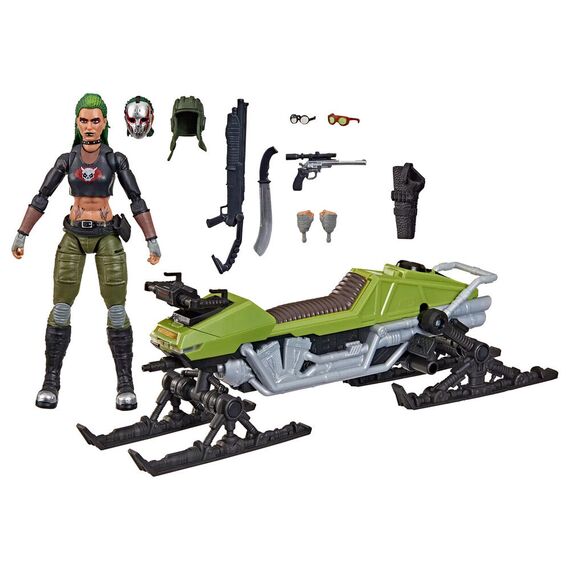G.I. Joe Classified Series Cobra Zanya and Dreadnok Chameleon figure 15cm |  Techbox