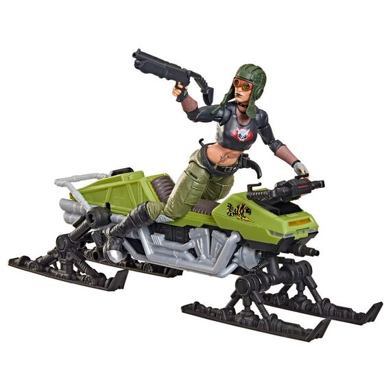 G.I. Joe Classified Series Cobra Zanya and Dreadnok Chameleon figure 15cm |  Techbox
