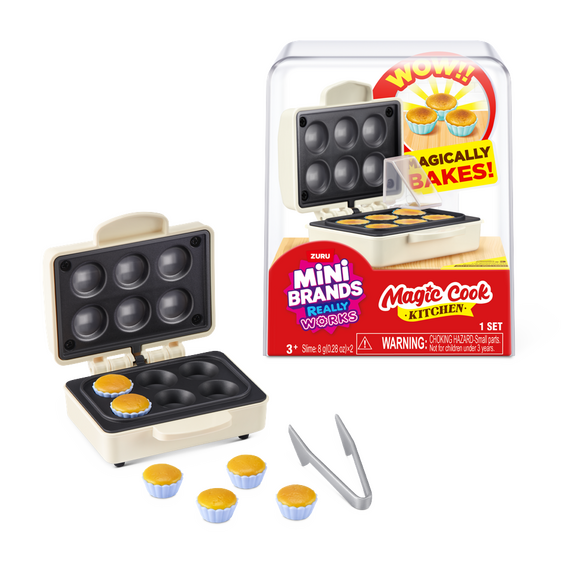 Mini Brands - Magic Cook Kitchen S1 - CupCake Maker / Toys