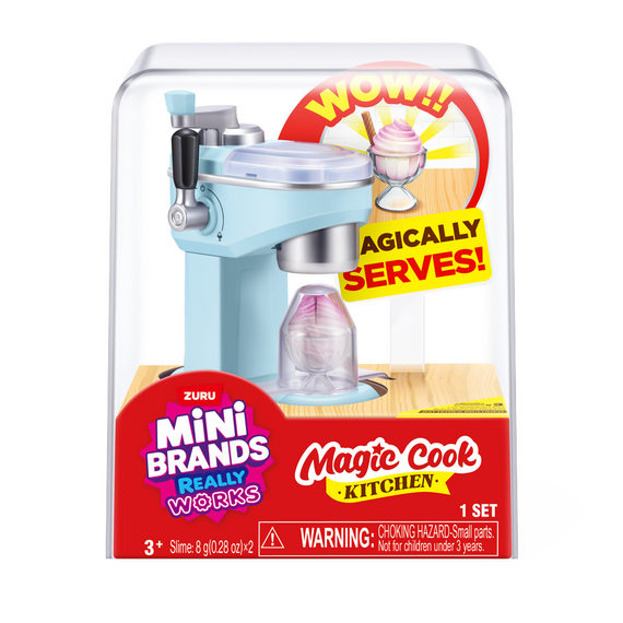 Mini Brands - Magic Cook Kitchen S1 - Ice-Cream Maker / Toys