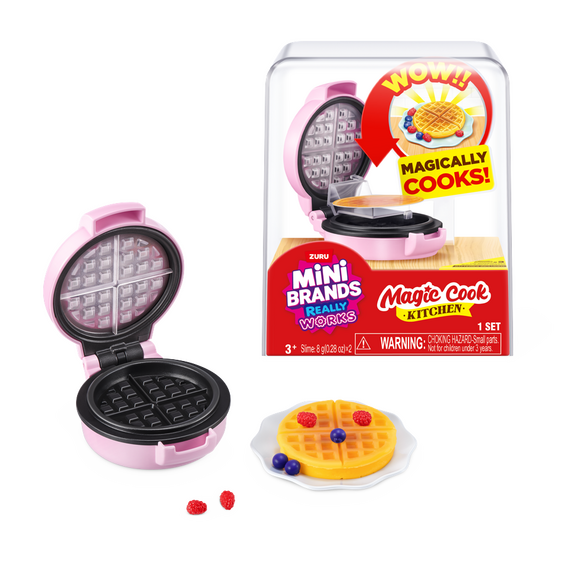 Mini Brands - Magic Cook Kitchen S1 - Waffle Maker / Toys