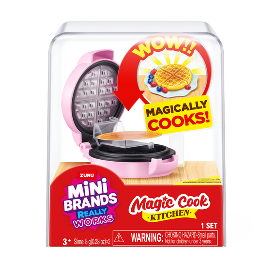 Mini Brands - Magic Cook Kitchen S1 - Waffle Maker / Toys