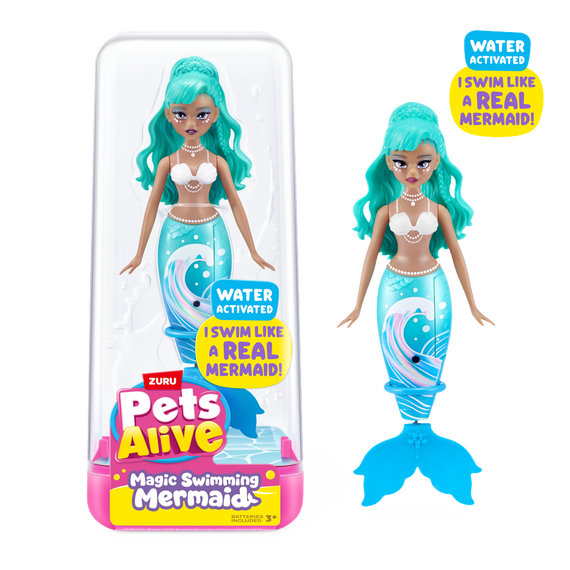 Pets Alive - Magic Swimming Mermaid - Sea Wave (9567E) / Toys