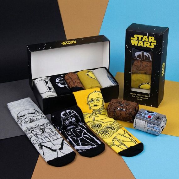 Star Wars adult pack 5 socks