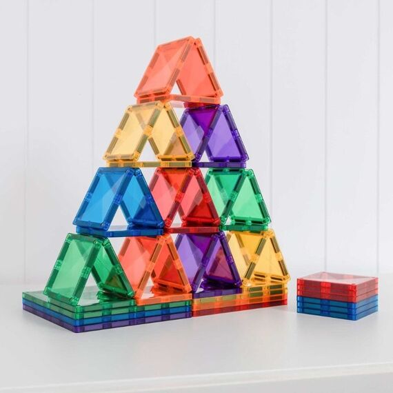 Connetix - Rainbow Square Pack 42 Pieces - (CT-R-00042-SQ) / Toys