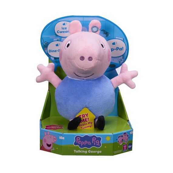 Peppa Pig - Plush 20 CM Talking George (08495) / Toys