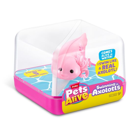 Pets Alive - Swimming Axolotl - Pink / Toys