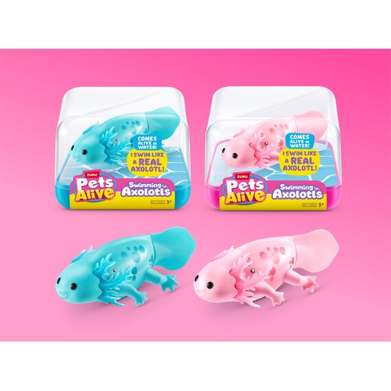 Pets Alive - Swimming Axolotl - Pink / Toys