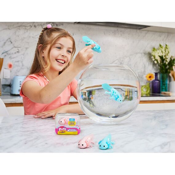 Pets Alive - Swimming Axolotl - Pink / Toys
