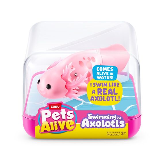 Pets Alive - Swimming Axolotl - Pink / Toys