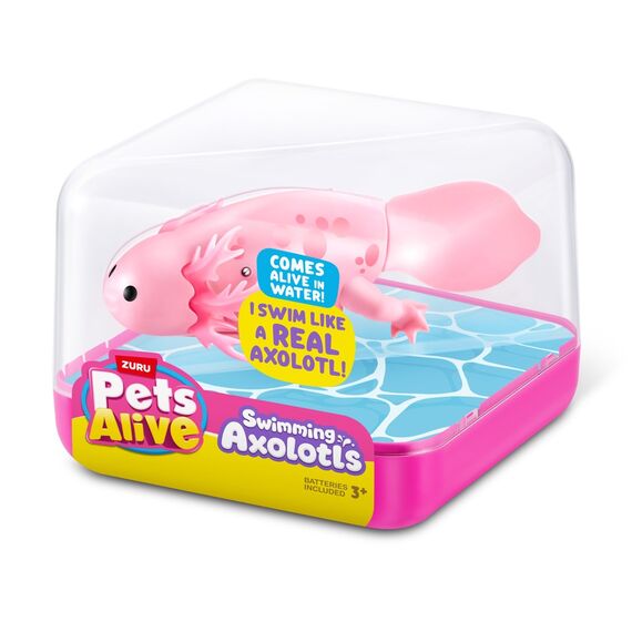 Pets Alive - Swimming Axolotl - Pink / Toys