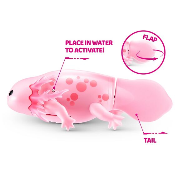 Pets Alive - Swimming Axolotl - Pink / Toys
