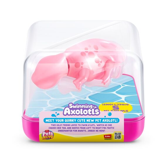 Pets Alive - Swimming Axolotl - Pink / Toys