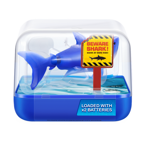 Robo Alive - Water Activated Shark - Blue / Toys