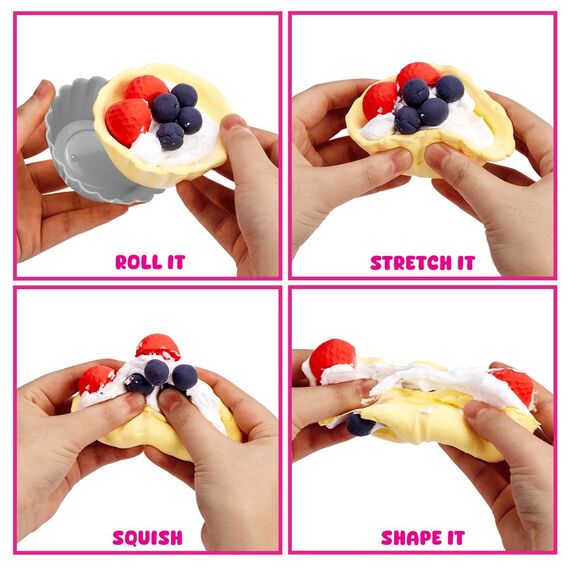 Slime Mart - Small Shopping Bag - Fruit Tart / Toys