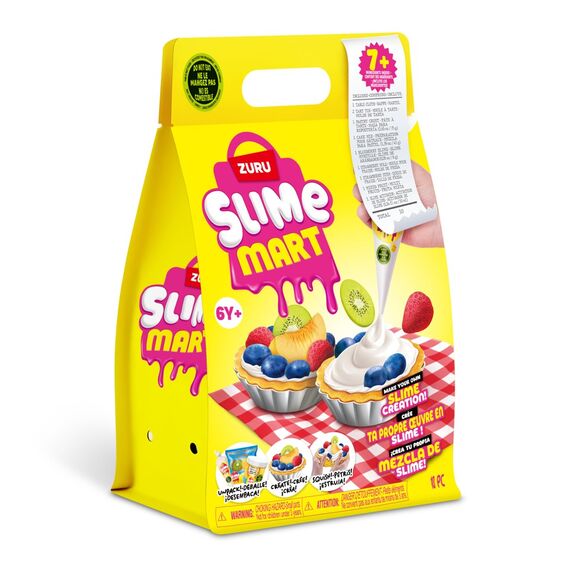 Slime Mart - Small Shopping Bag - Fruit Tart / Toys