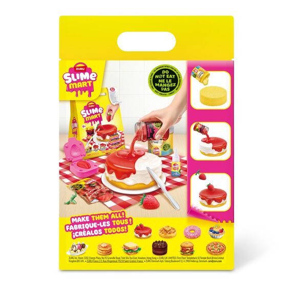 Slime Mart - Small Shopping Bag - Strawberry Cheesecake / Toys