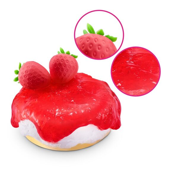Slime Mart - Small Shopping Bag - Strawberry Cheesecake / Toys