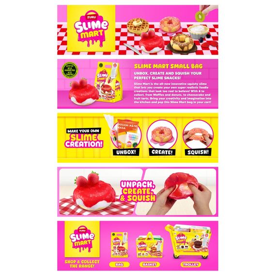 Slime Mart - Small Shopping Bag - Waffles / Toys
