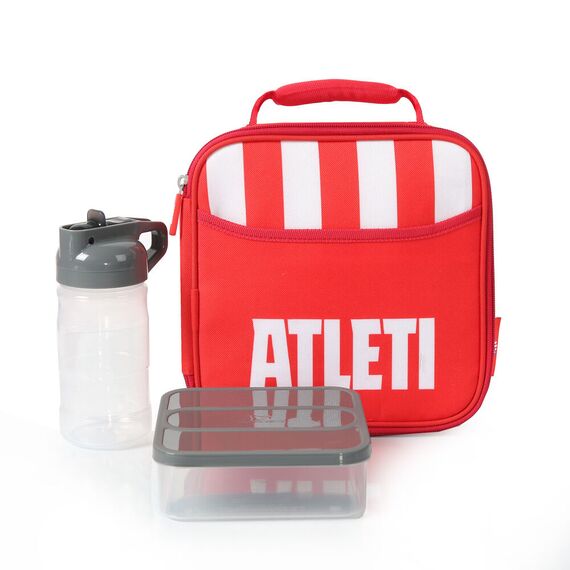 Atletico de Madrid thermo lunch bag + bottle + tupper - Figurines - Collectibles - Techbox