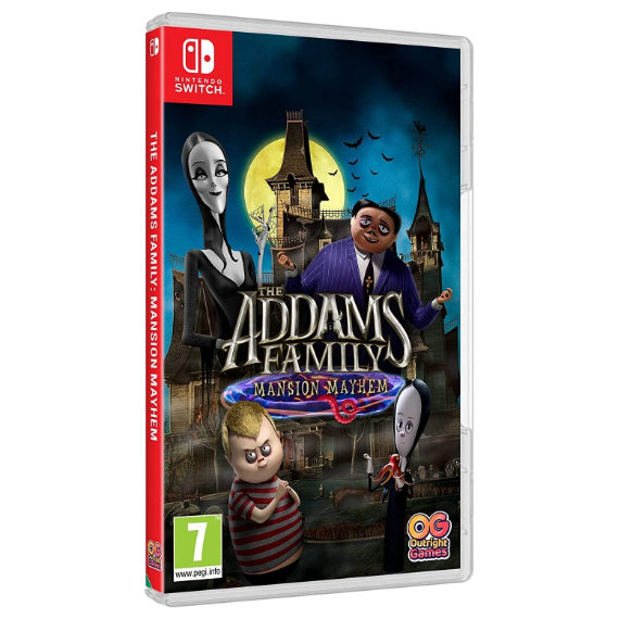 The Addams Family: Mansion Mayhem / Nintendo Switch | Techbox